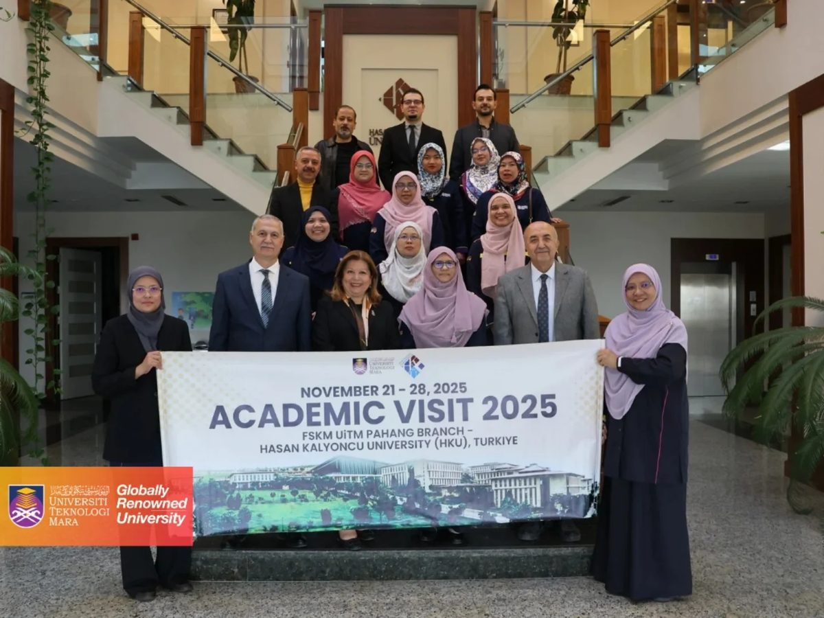 FSKM UiTM Pahang academic visit to Hasan Kalyoncu University, Türkiye (November 2025)